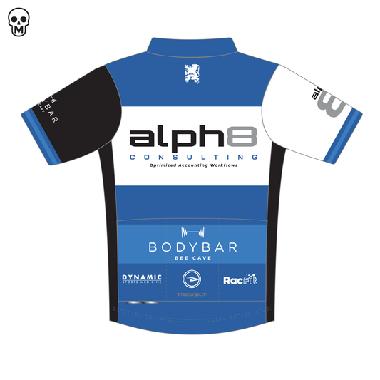 ALPHA8 BLACK/BLUE - CLASSICO JERSEY - 2026