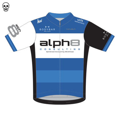 ALPHA8 BLACK/BLUE - CLASSICO JERSEY - 2026