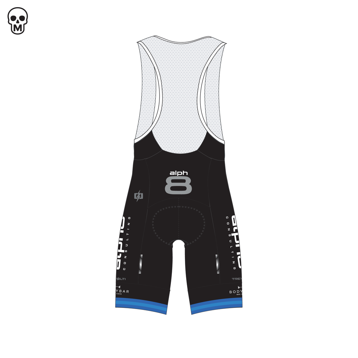 ALPHA8 BLACK - CORSA BIB - 2026