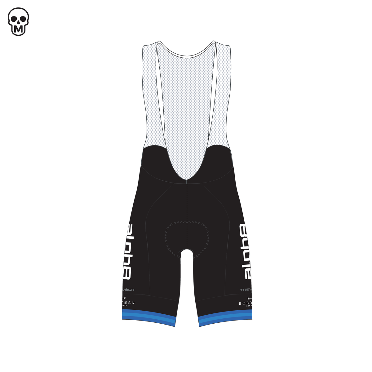 ALPHA8 BLACK - CORSA BIB - 2026