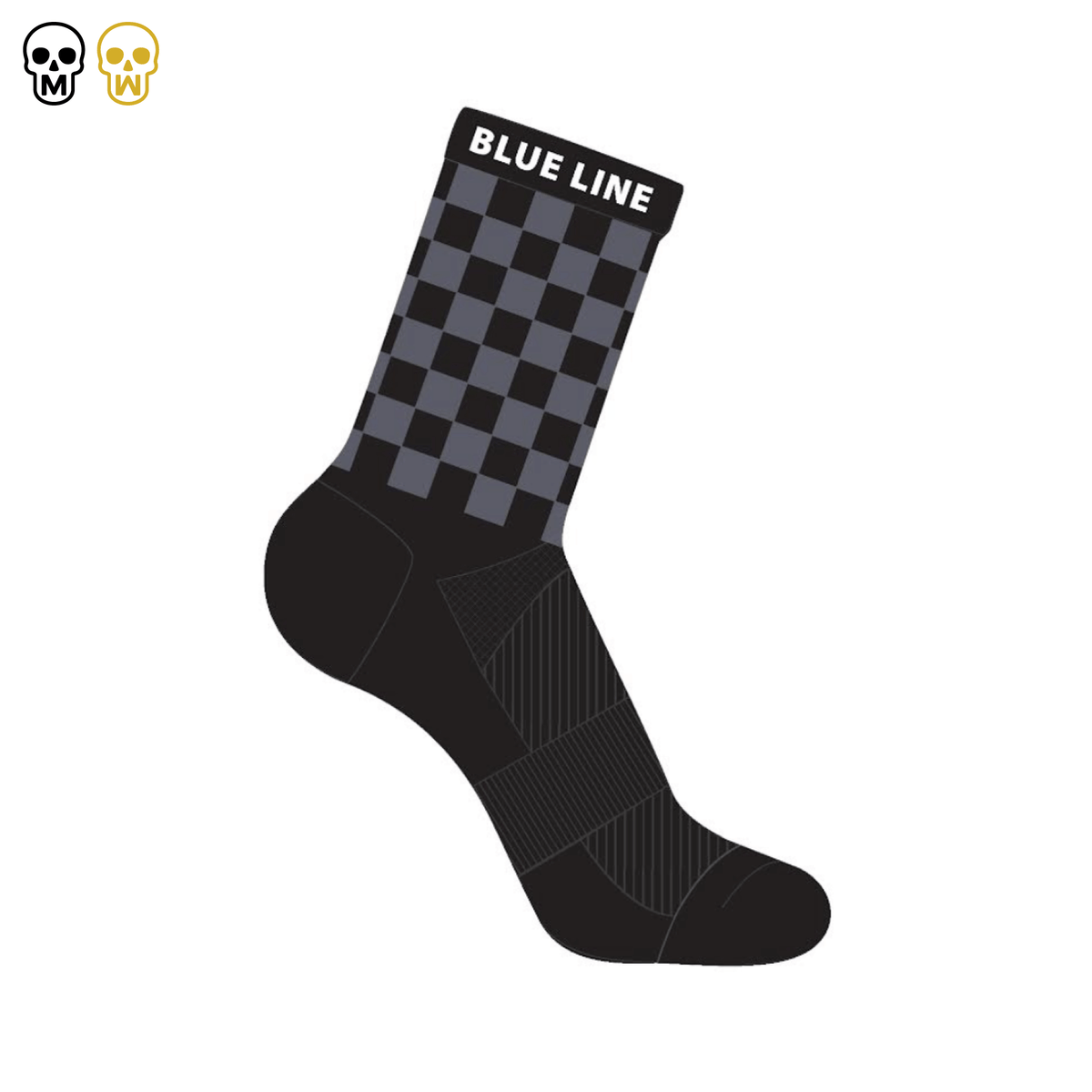 DOOMSNAKES - TONAL CHECKERS PEDALE SOCKS - 2026