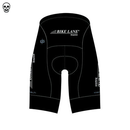 BIKE LANE BLACK & WHITE - COSTANZA TRI SHORTS - 2026
