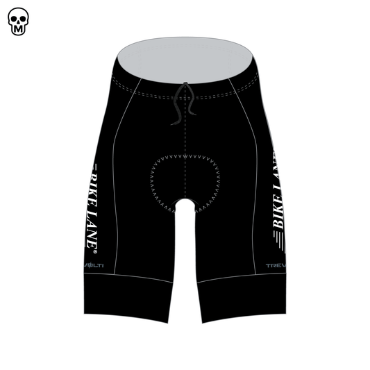 BIKE LANE BLACK & WHITE - COSTANZA TRI SHORTS - 2026