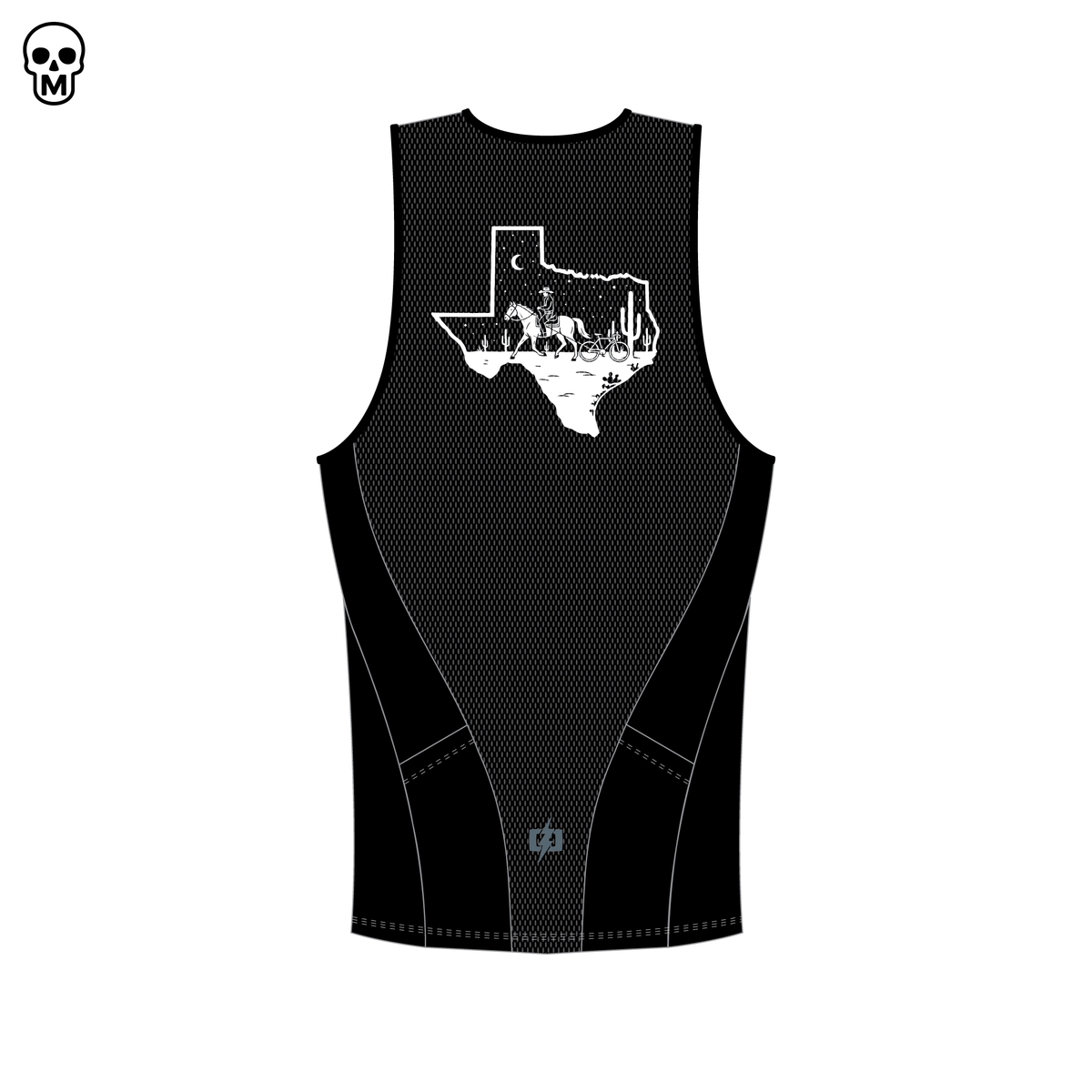 BIKE LANE BLACK & WHITE - COSTANZA TRI TOP - 2026