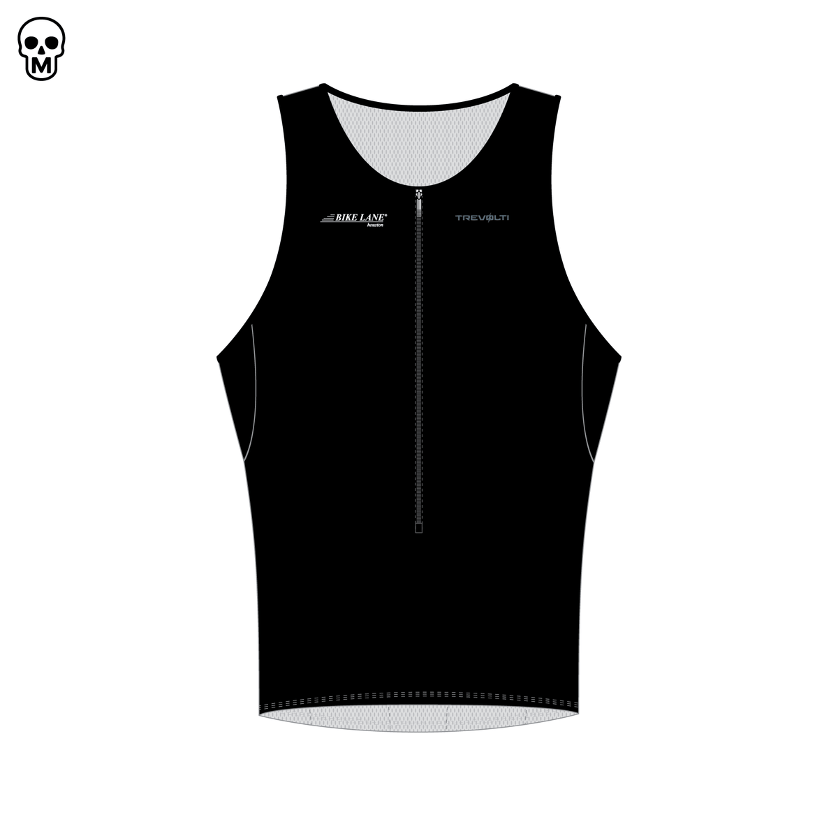 BIKE LANE BLACK & WHITE - COSTANZA TRI TOP - 2026