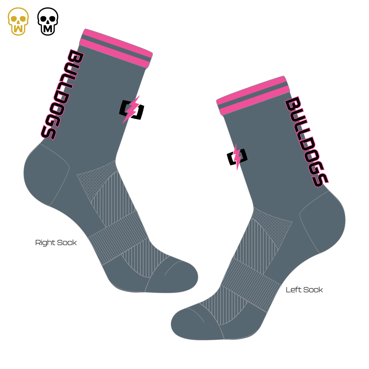 Bulldogs 2026 Socks (Event Pickup Only)